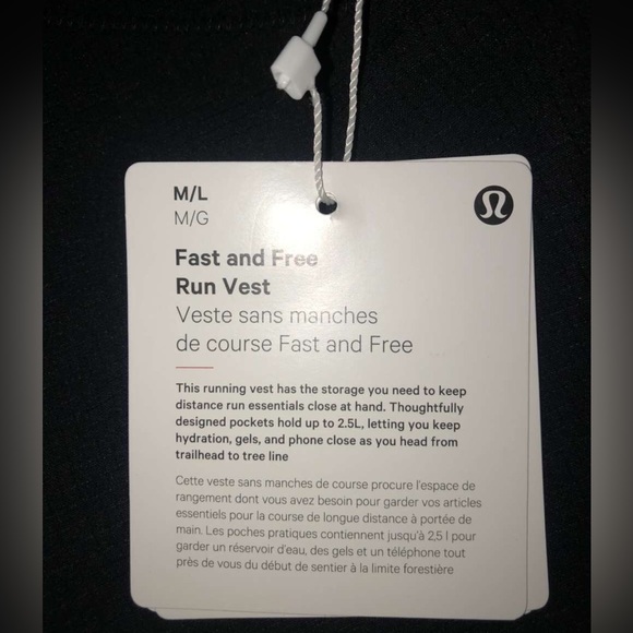 Lululemon Fast and Free Run Vest - Picture 4 of 5